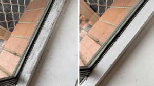 window track cleaning